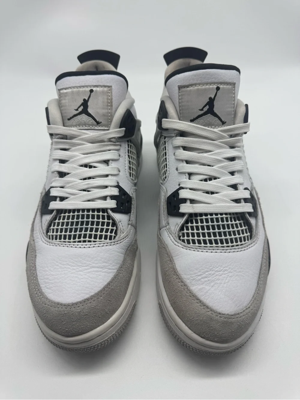 Nike Air Jordan Retro 4 GS Military Black 408452-111 Men/Youth Size 7 (7Y)